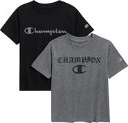 Champion Kids' 2-Pack Assorted Logo T-Shirts