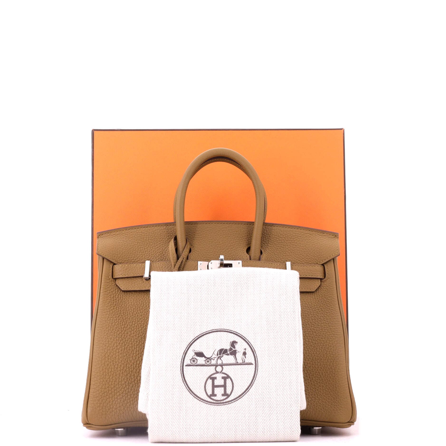 Birkin Handbag Verso Togo with Palladium Hardware 25, Alternate, color, Metallic Gold