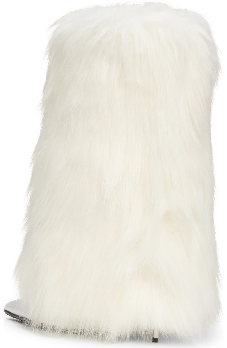Dolce&Gabbana Faux Fur Knee High Boot, Alternate, color,