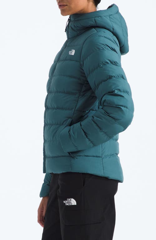 The North Face Aconcagua 3 Water Repellent Hood Jacket In Green