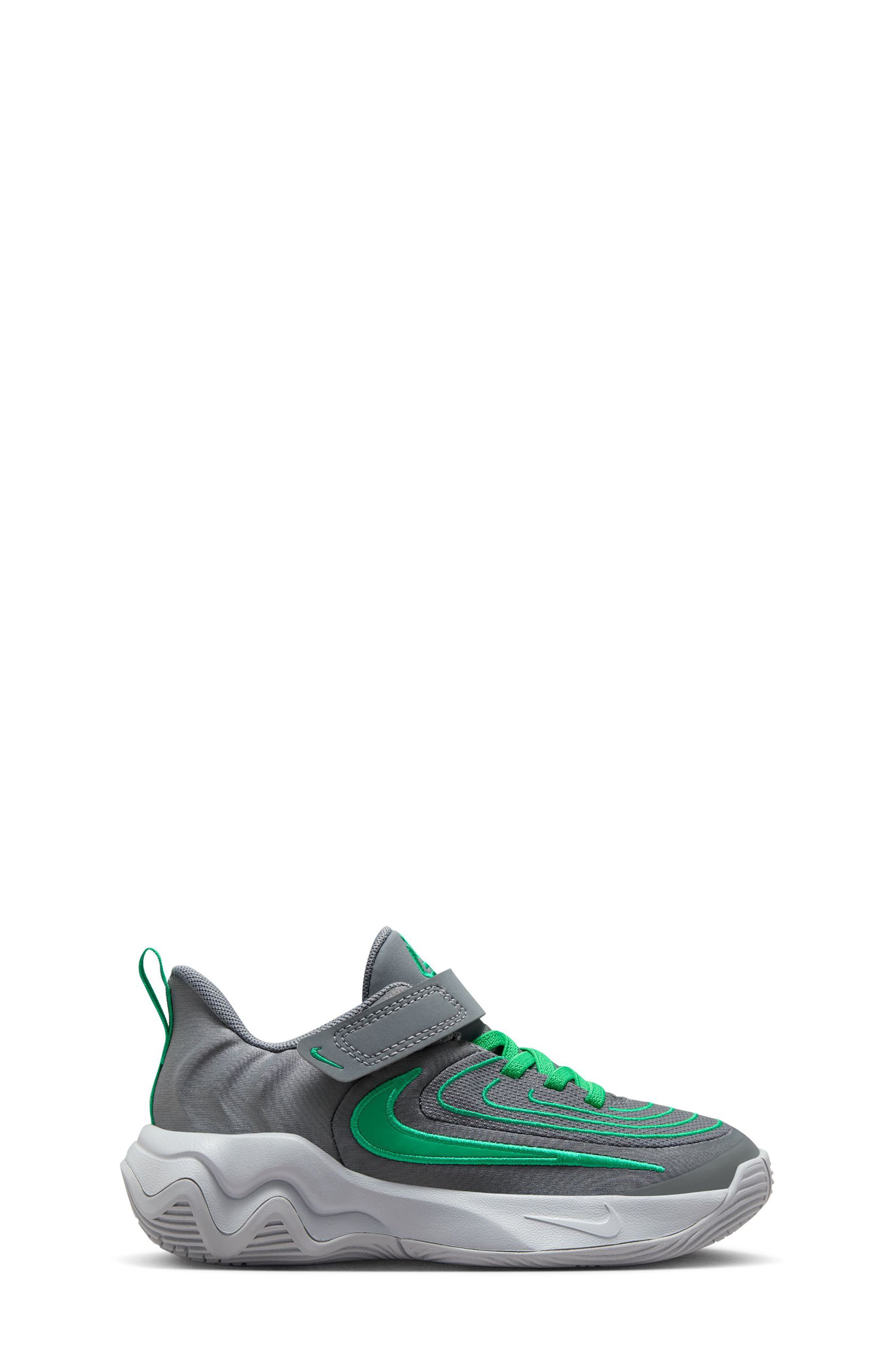 Kids' Giannis Immortality 4 Basketball Shoe, Alternate, color, SMOKE GREY/ STAR GREEN