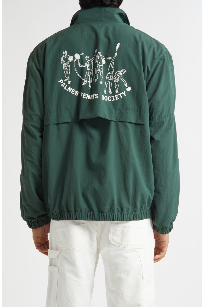 Practice Recycled Nylon Track Jacket, Alternate, color, DARK GREEN
