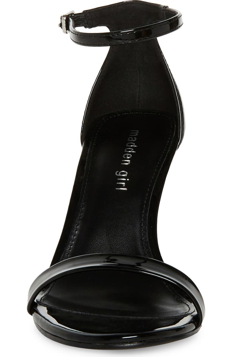 Madden Girl Brazen Sandal, Alternate, color, Black Patent