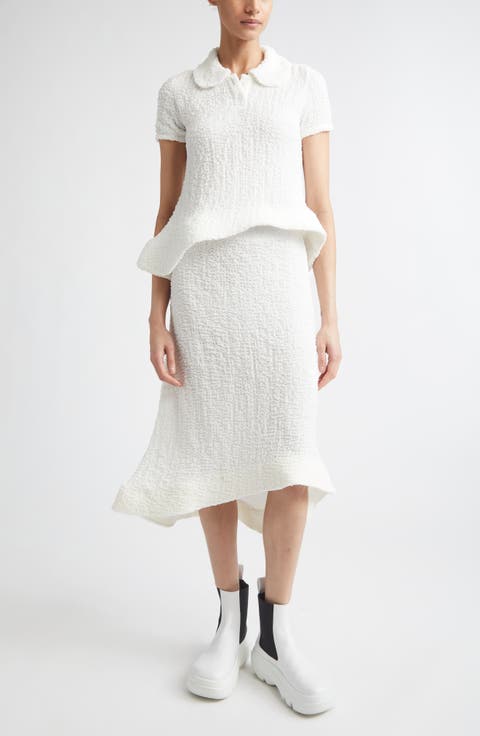 Wavy Foam Hem Skirt