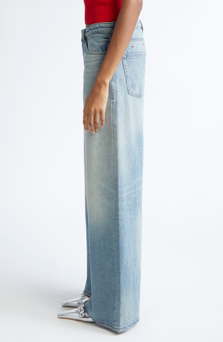 DIESEL<sup>®</sup> 1996 D-Sire Distressed Baggy Wide Leg Jeans, Alternate, color, Denim