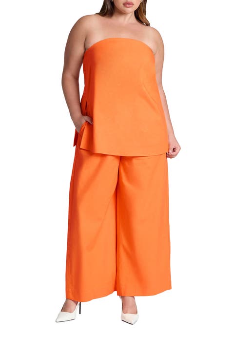 Easy Wide Leg Linen Pant (Plus Available)