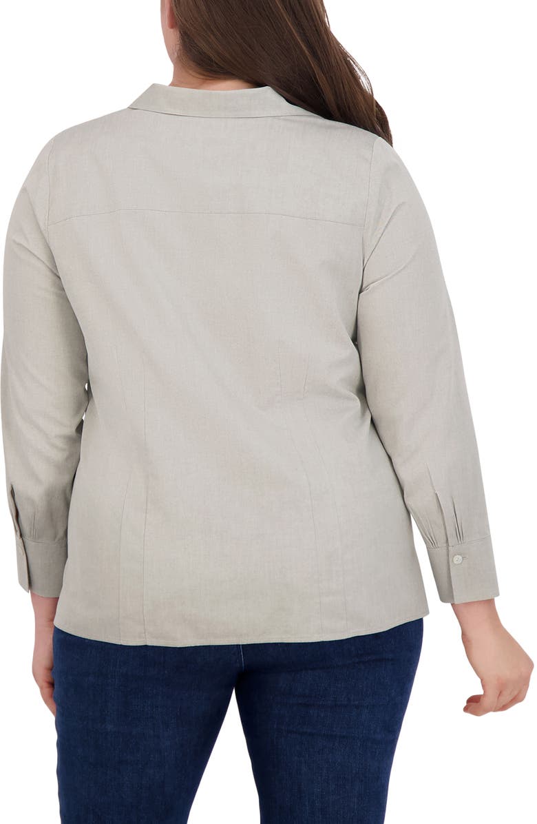 Foxcroft Katie Cotton Shirt, Alternate, color, 