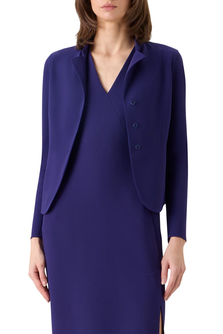 Hamer Stretch Wool Jacket, Main, color, DARK PURPLE