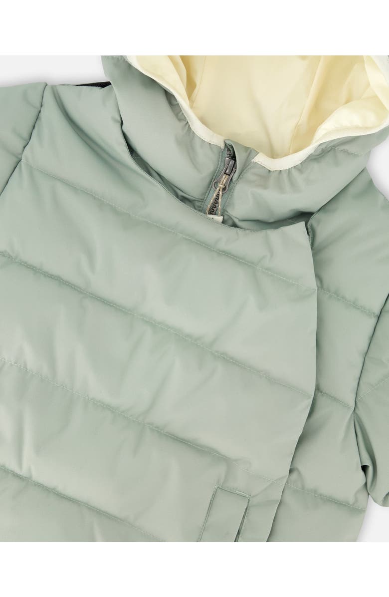 Deux par Deux Compressible Winter Puffy Coat Designed for Car Seat, Alternate, color,