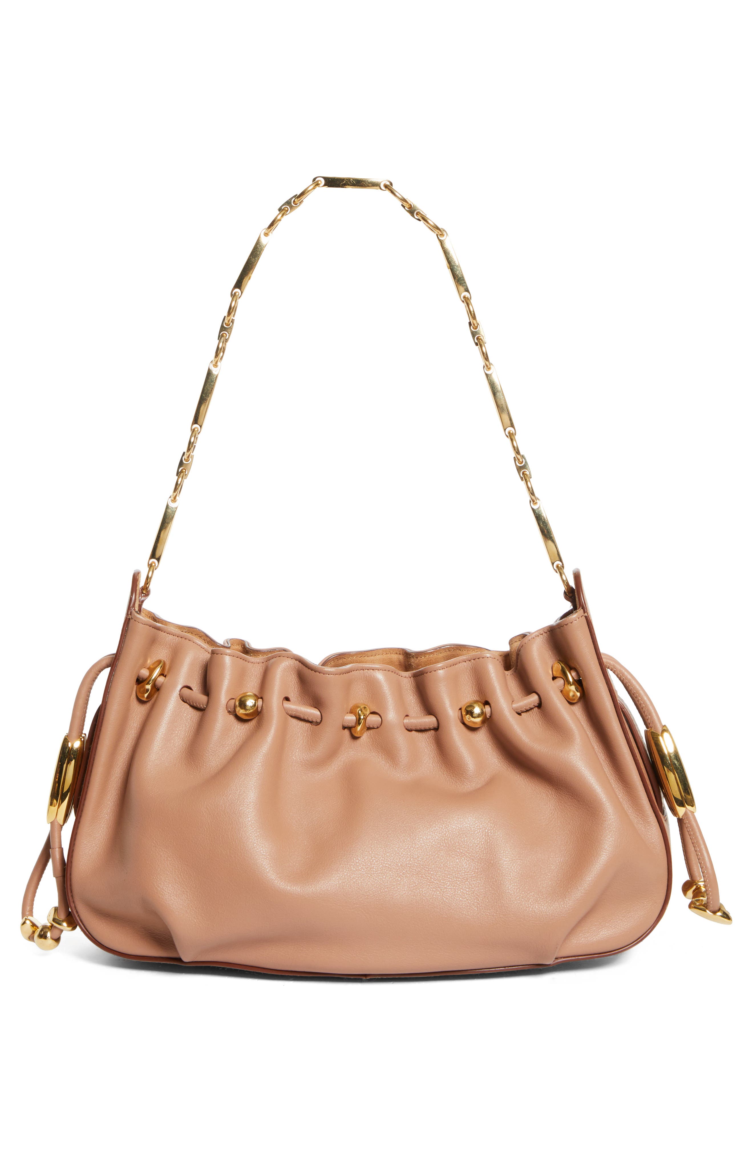 Zimmermann Halcyon Clutch Bag, Alternate, color, Biscuit