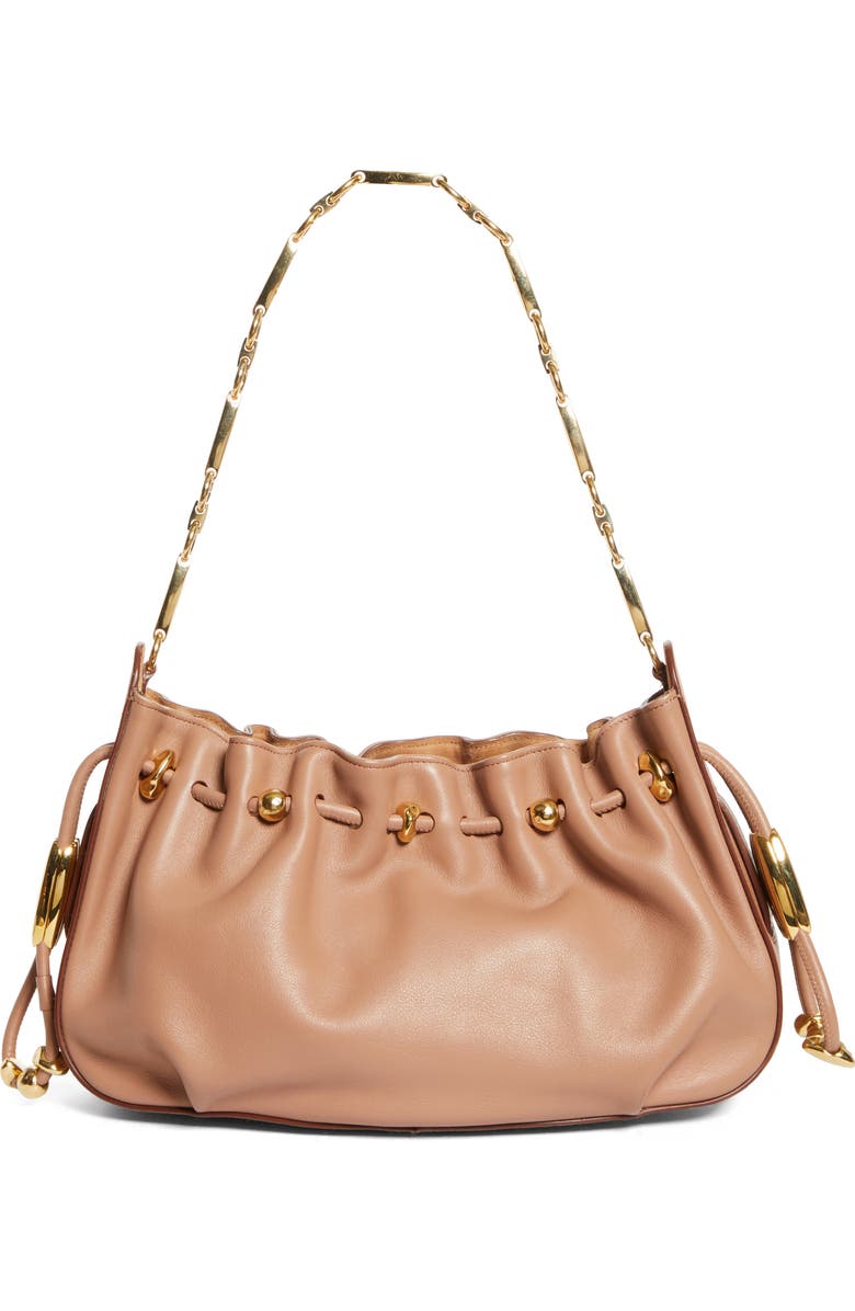 Zimmermann Halcyon Clutch Bag, Alternate, color, Biscuit