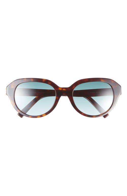 Givenchy 4g Gradient Round Sunglasses In Brown