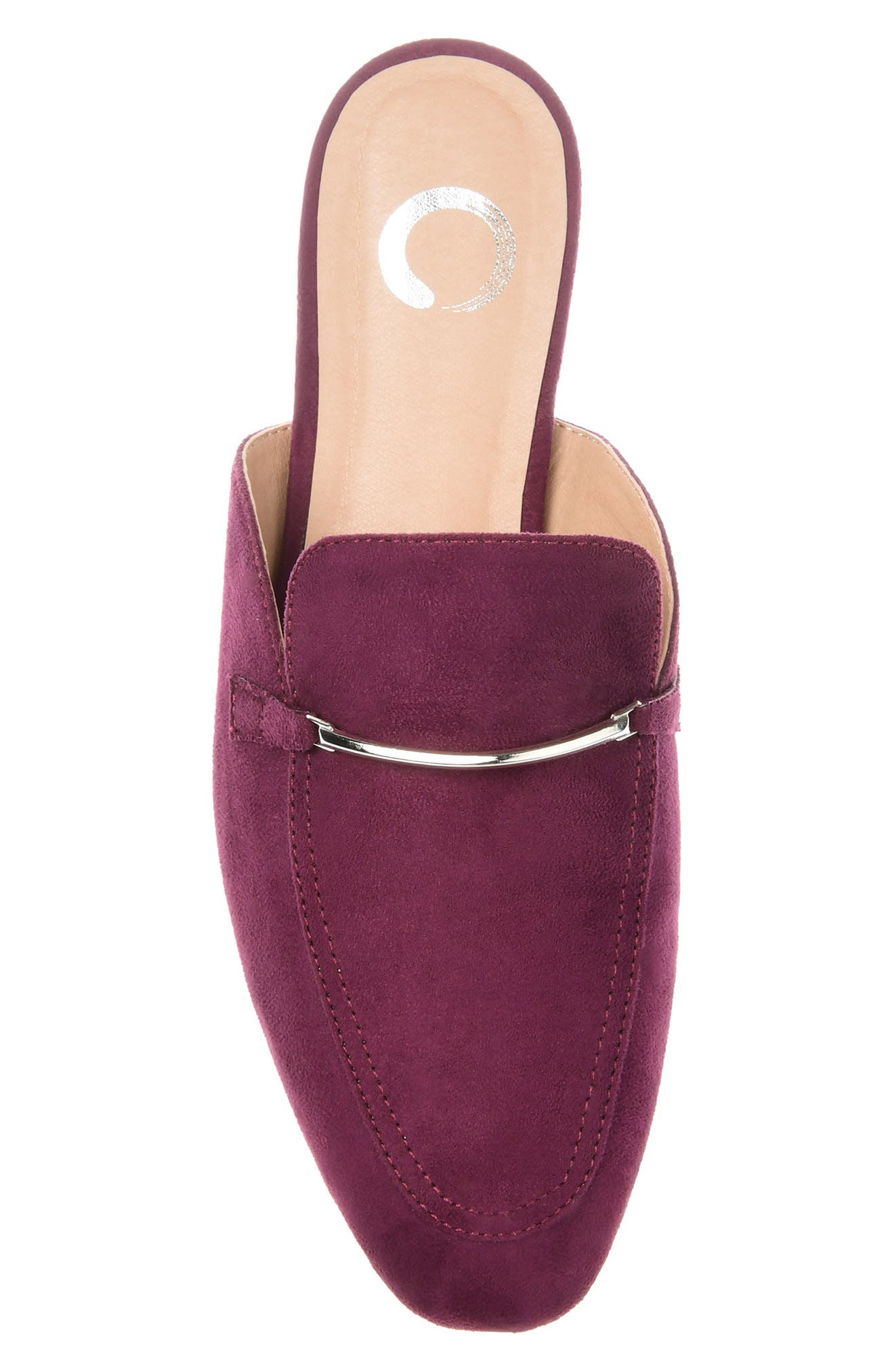 Journee Collection Ameena Loafer Mule, Alternate, color, Purple