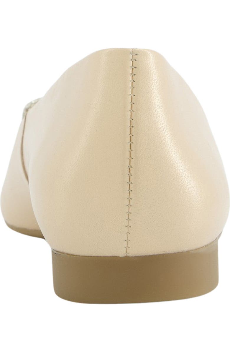 Paul Green Dancer Pointed Toe Flat, Alternate, color, Pearl Shell Soft Nappa