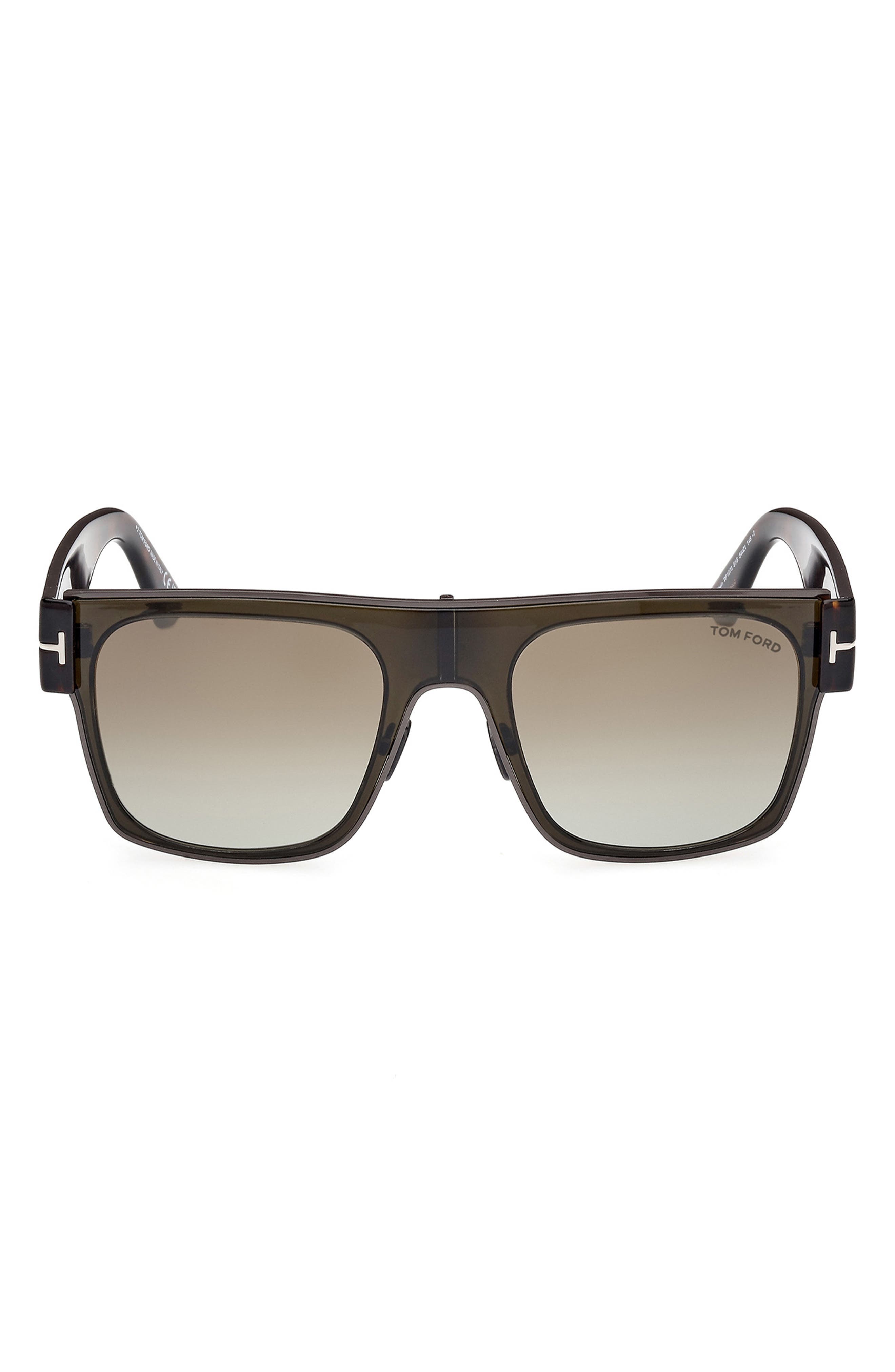 TOM FORD Edwin 54mm Square Sunglasses