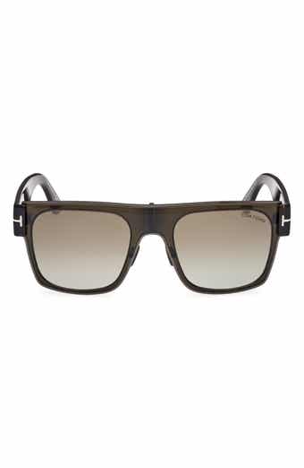 TOM FORD Edwin 54mm Square Sunglasses