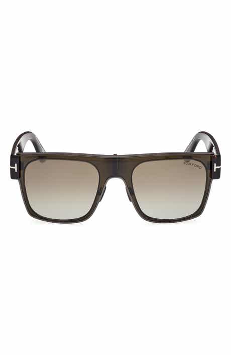 TOM FORD Edwin 54mm Square Sunglasses