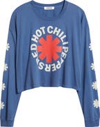 Daydreamer Red Hot Chili Peppers Long Sleeve Cotton Graphic T-Shirt