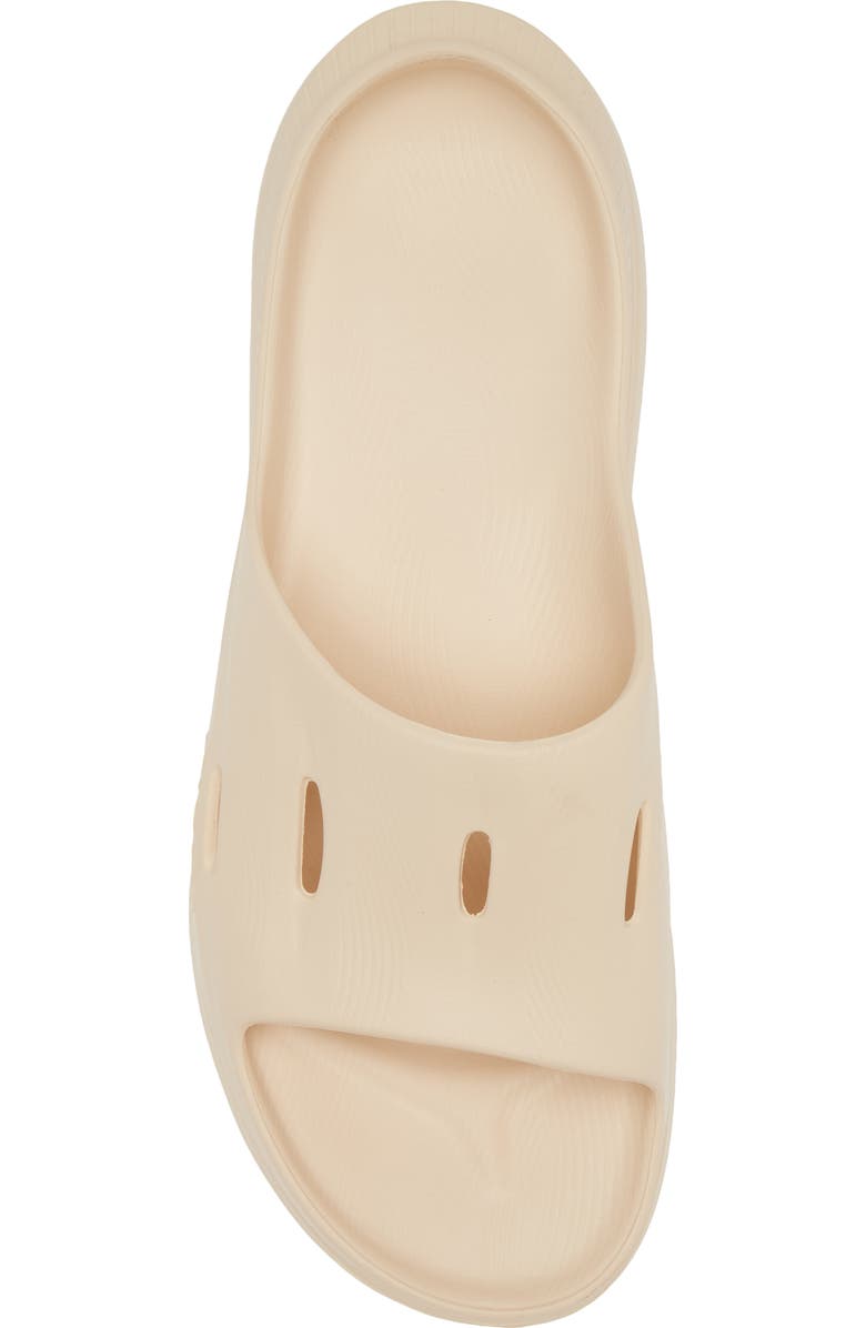 HOKA Ora Recovery Slide 3 Sandal, Alternate, color, Vanilla / Vanilla