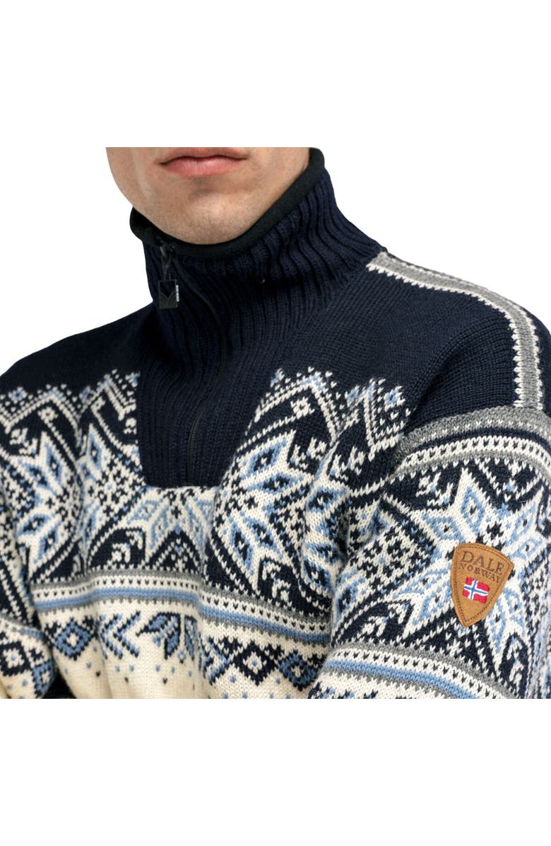 Dale of Norway Vail Sweater - Men's, Alternate, color, Off White/Smoke/Midnight Navy
