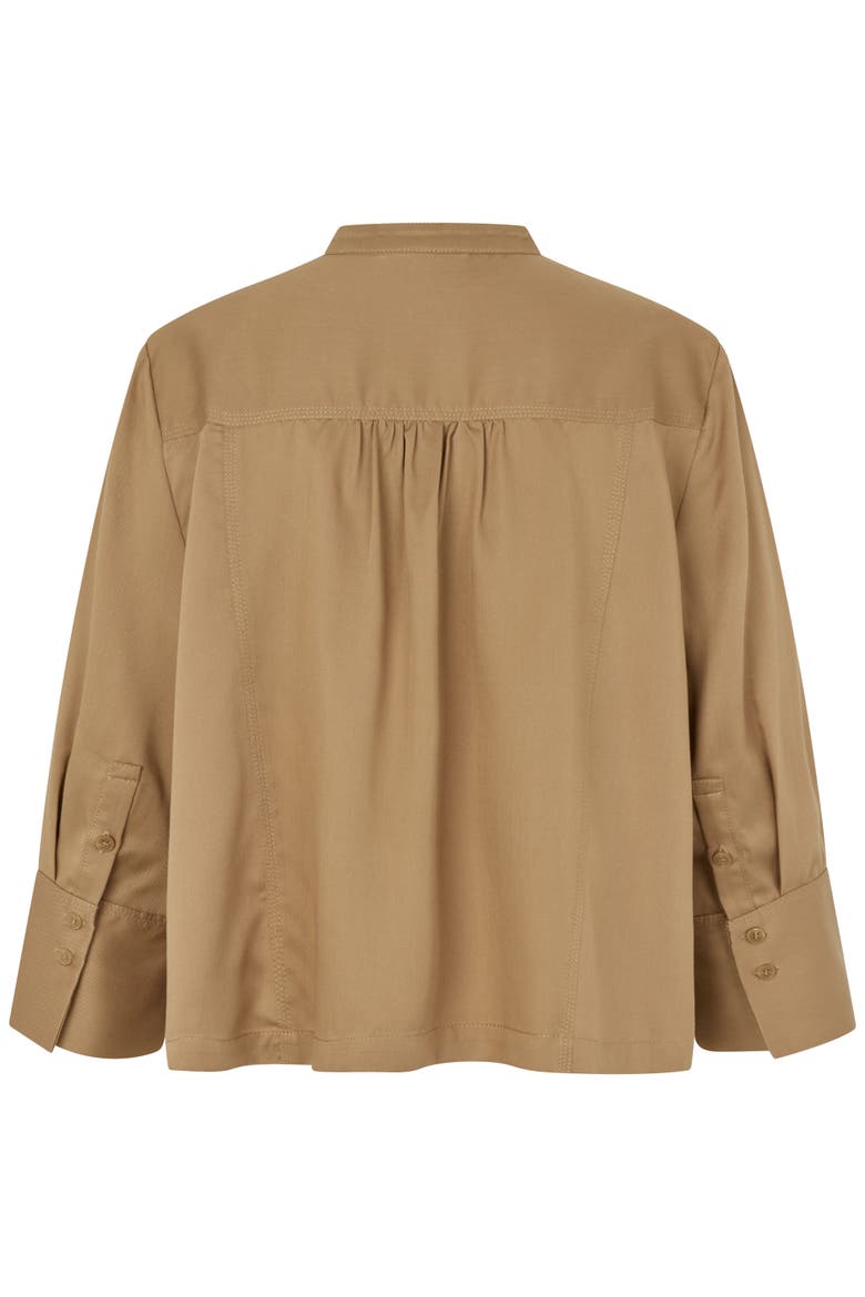 MaIthoria 3/4 Sleeve Shirt, Alternate, color, Petrified Oak
