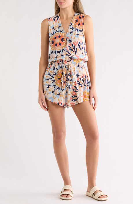 Elan Sleeveless Cover-Up Romper