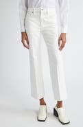 Jil Sander Crop Flare Leg Jeans