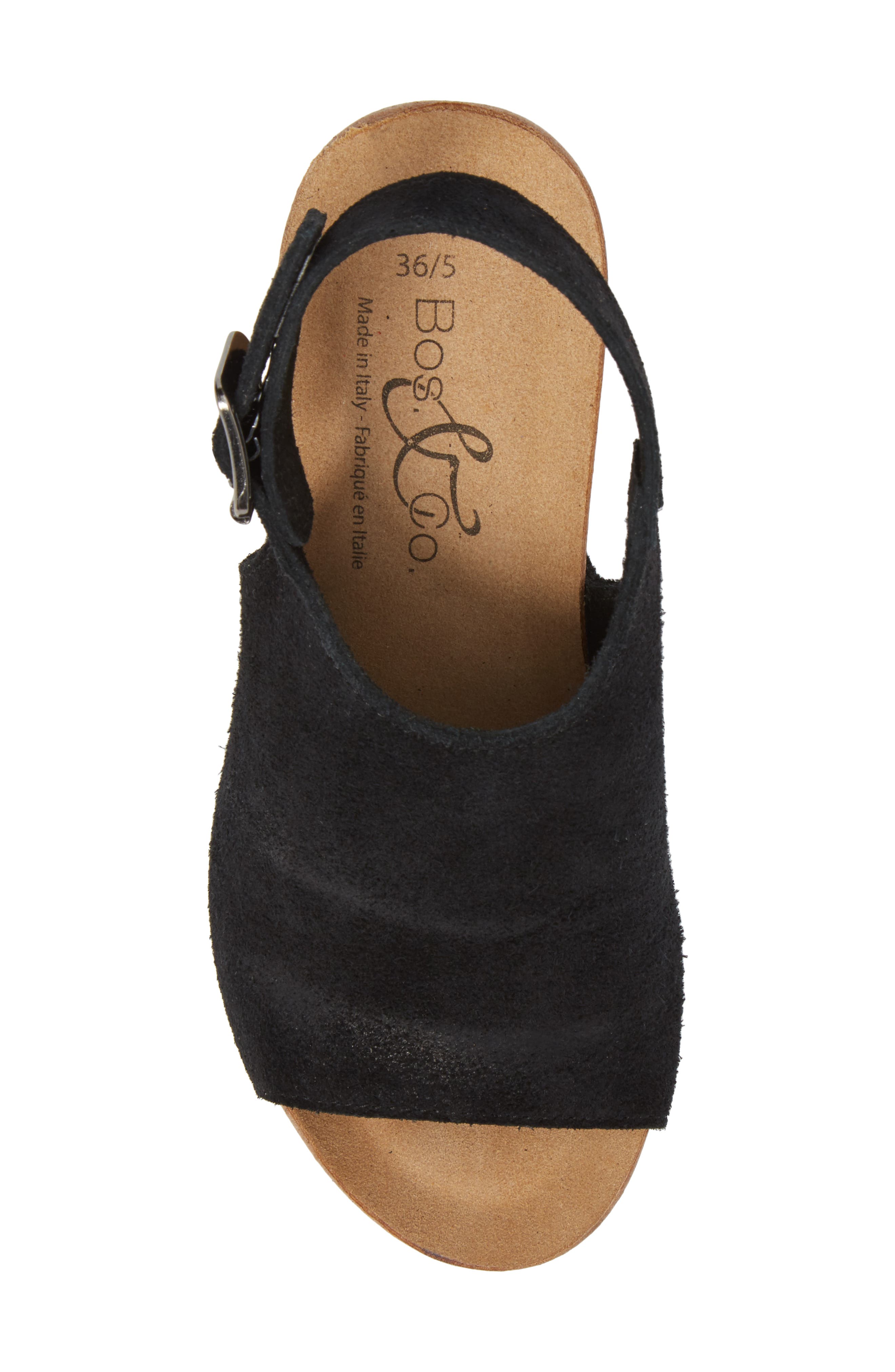 Bos. & Co. Sheila Platform Wedge Sandal, Alternate, color, 