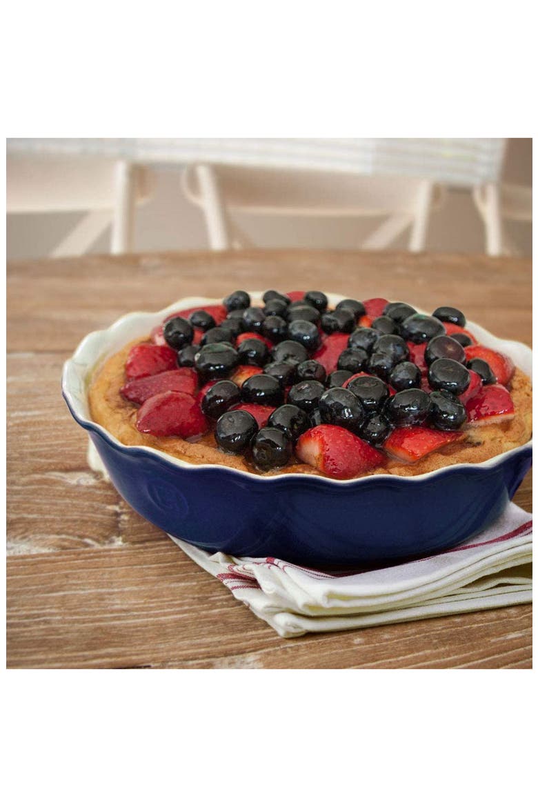 Modern Classic Pie Dish, Alternate, color, TWILIGHT