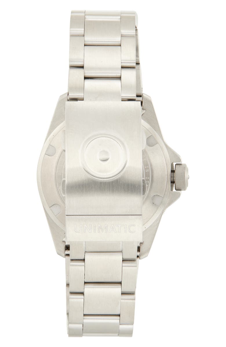 UNIMATIC Modello Uno U1S-PD6-B ProDiver Automatic Bracelet Watch, 41.5mm, Alternate, color, Black