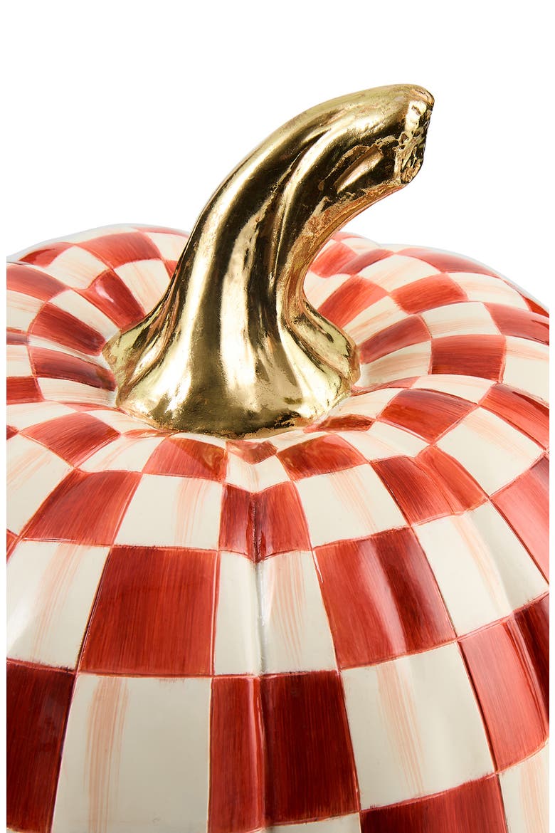 Paprika Check Pumpkin, Alternate, color, RED
