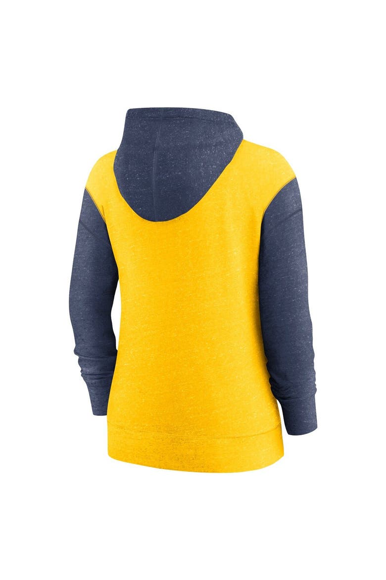 Women's Nike Gold Milwaukee Brewers Full-Zip Hoodie, Alternate, color, Gold