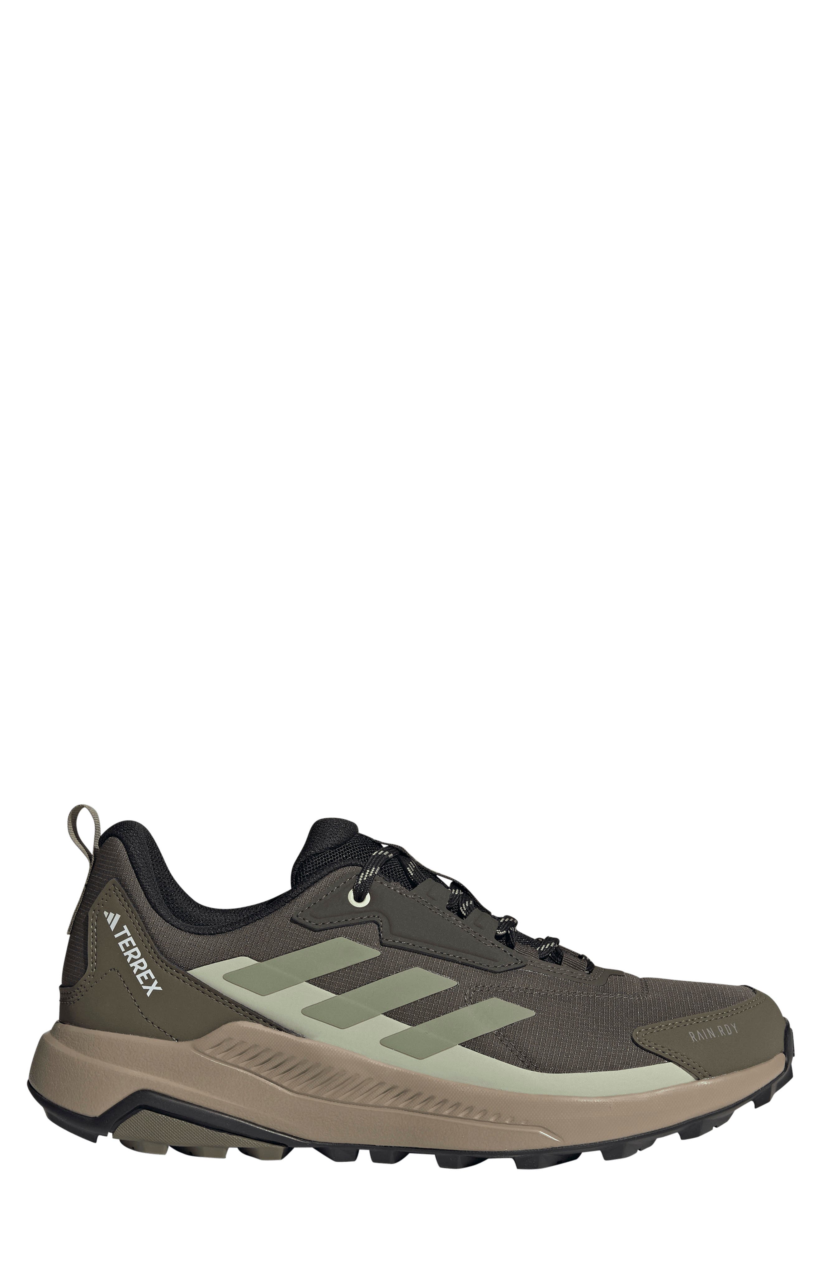 Terrex Anylander RAIN.RDY Hiking Shoe, Alternate, color, SHADOW OLIVE/ GREEN/ GREEN