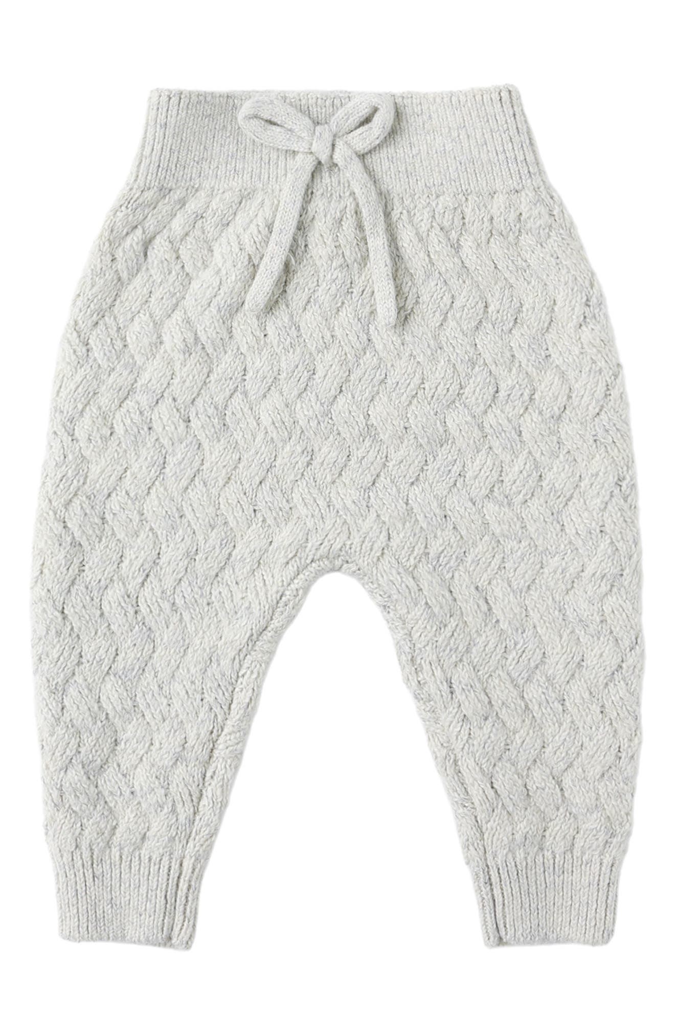 Kids' Basket Weave Sweater Knit Pants