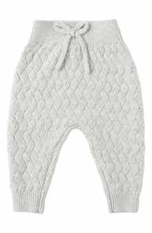 Kids' Basket Weave Sweater Knit Pants
