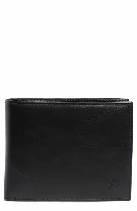 Original Penguin Bifold Leather ID Wallet