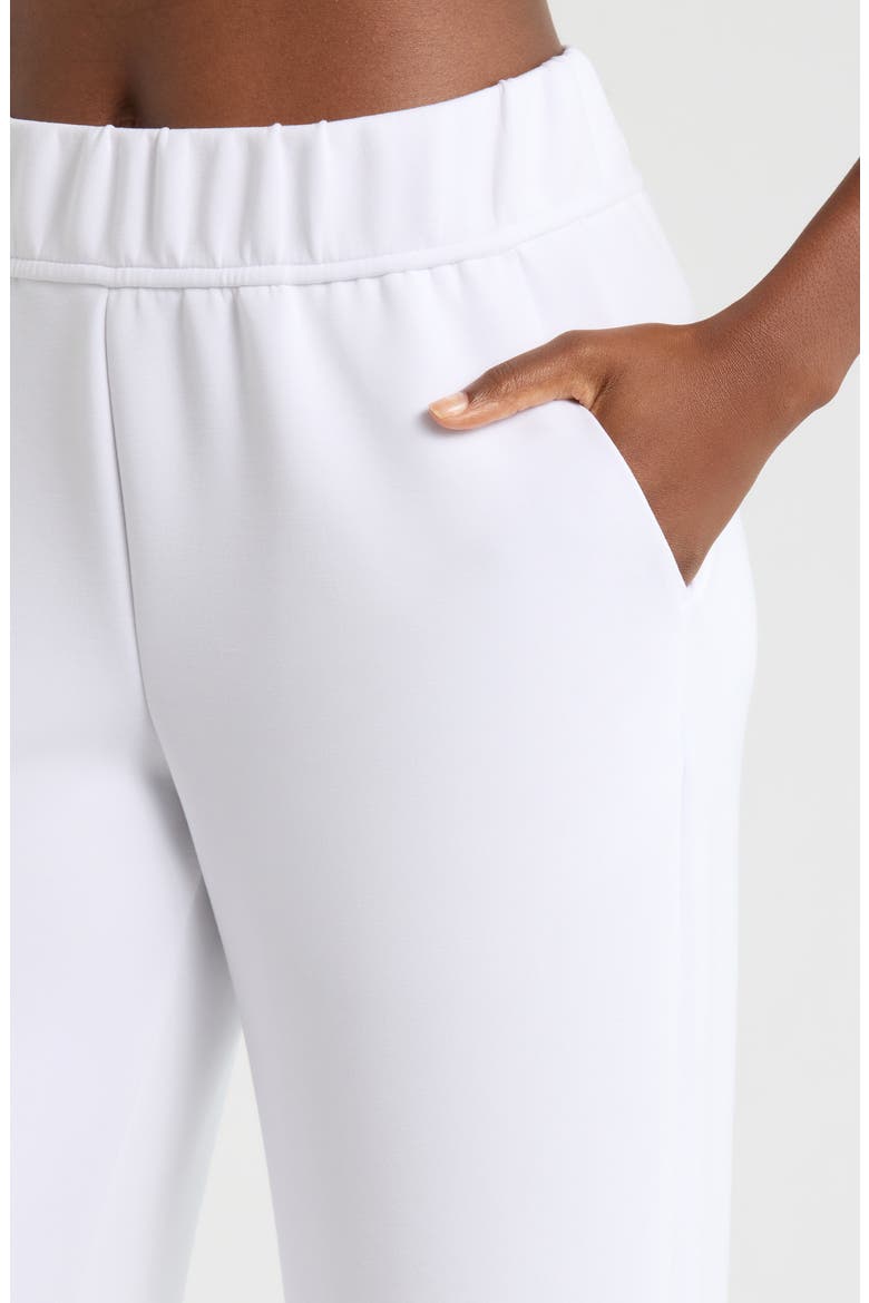 Dreamweave Relaxed Straight Leg Pants, Alternate, color, BRILLIANT WHITE
