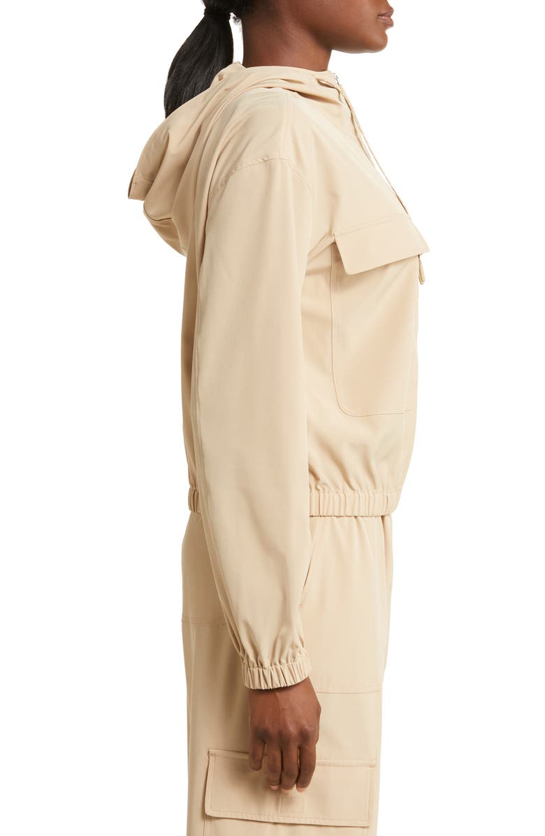 Zella Interval Hooded Utility Jacket, Alternate, color,