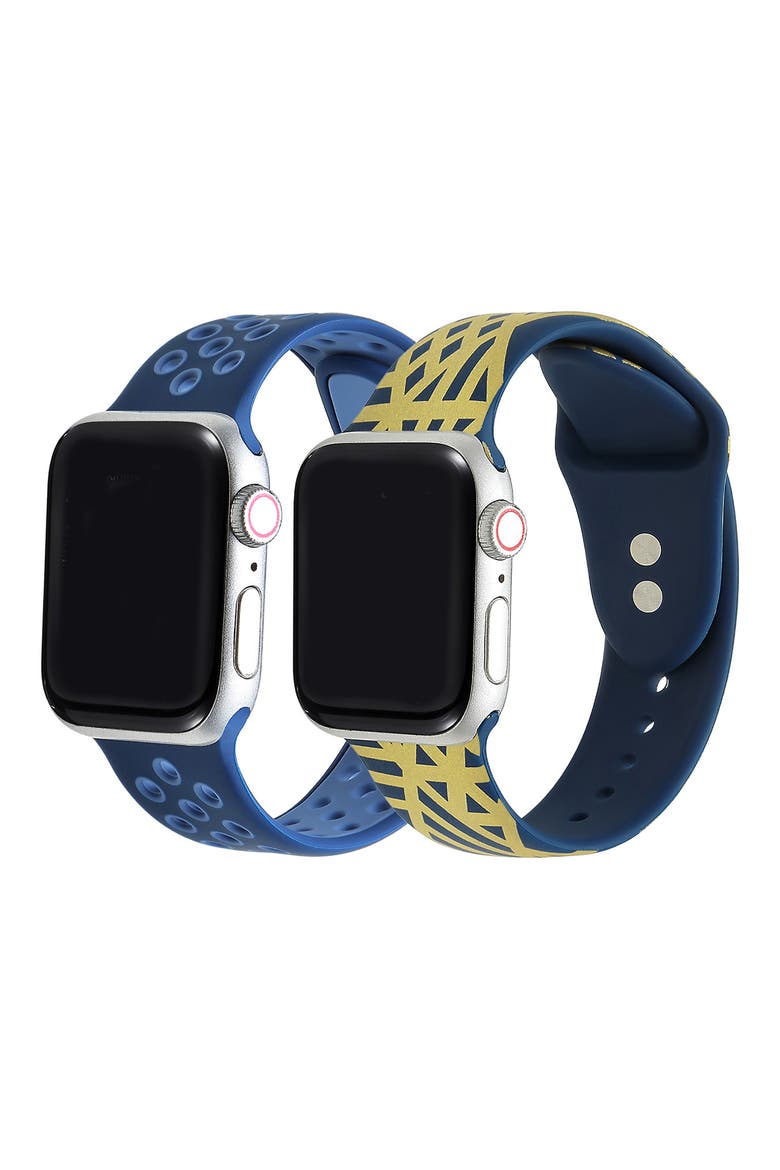Assorted 2-Pack Silicone Apple Watch® Watchbands, Main, color, ASSORTED