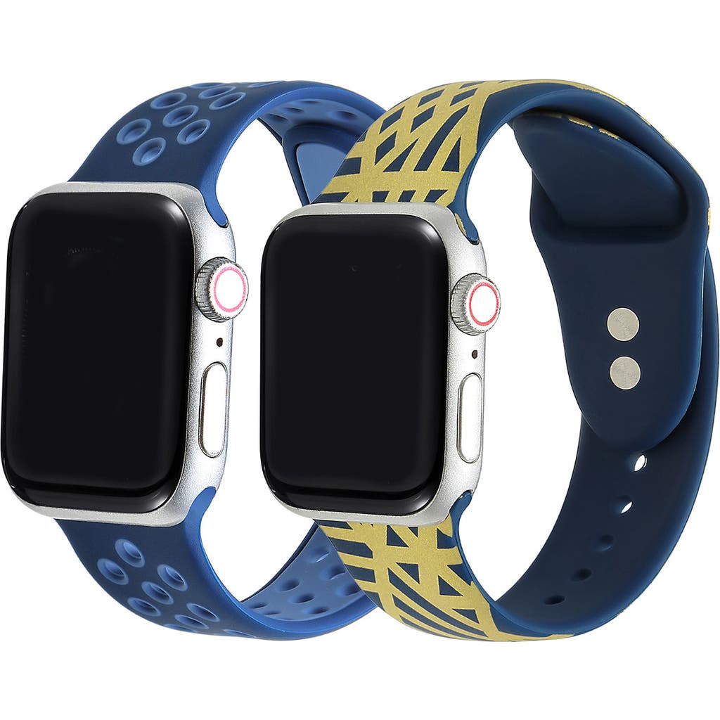 The Posh Tech Assorted 2-pack Silicone Apple Watch® Watchbands In Assorted