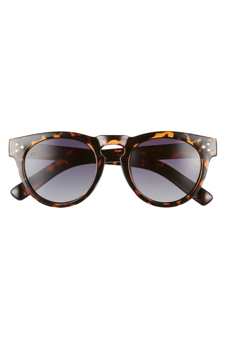 The Warhol 45mm Polarized Sunglasses, Alternate, color, GREY