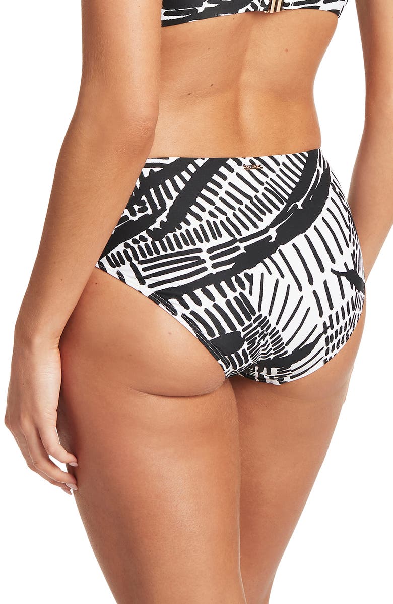 Sea Level Mid Bikini Bottoms, Alternate, color,