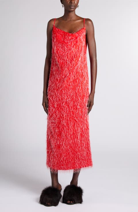 Fil Coupé Midi Dress