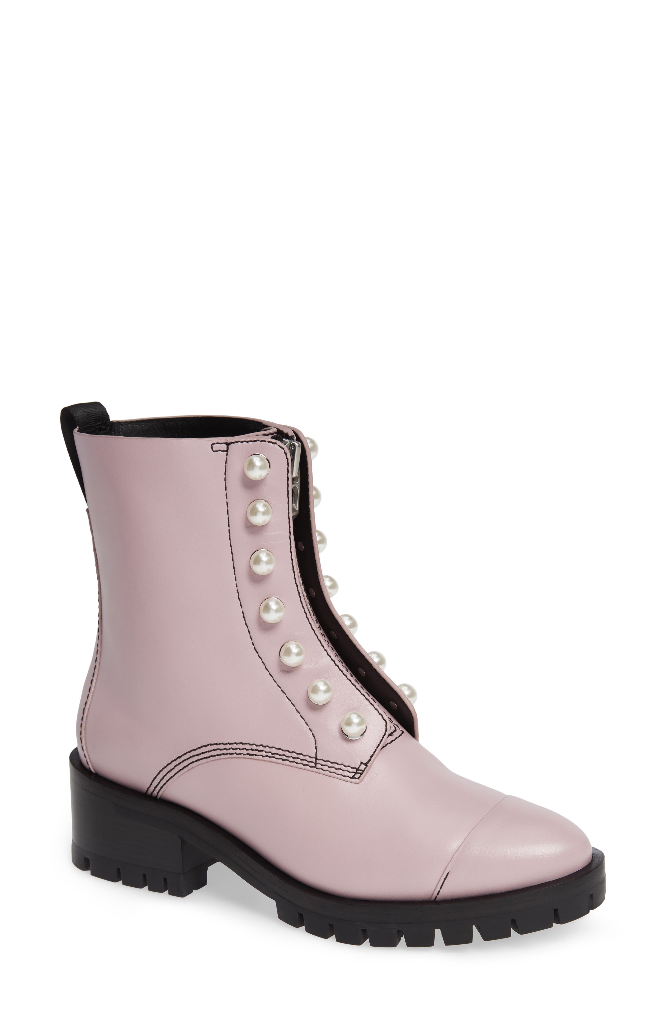 3.1 Phillip Lim Hayett Combat Boot, Main, color, 