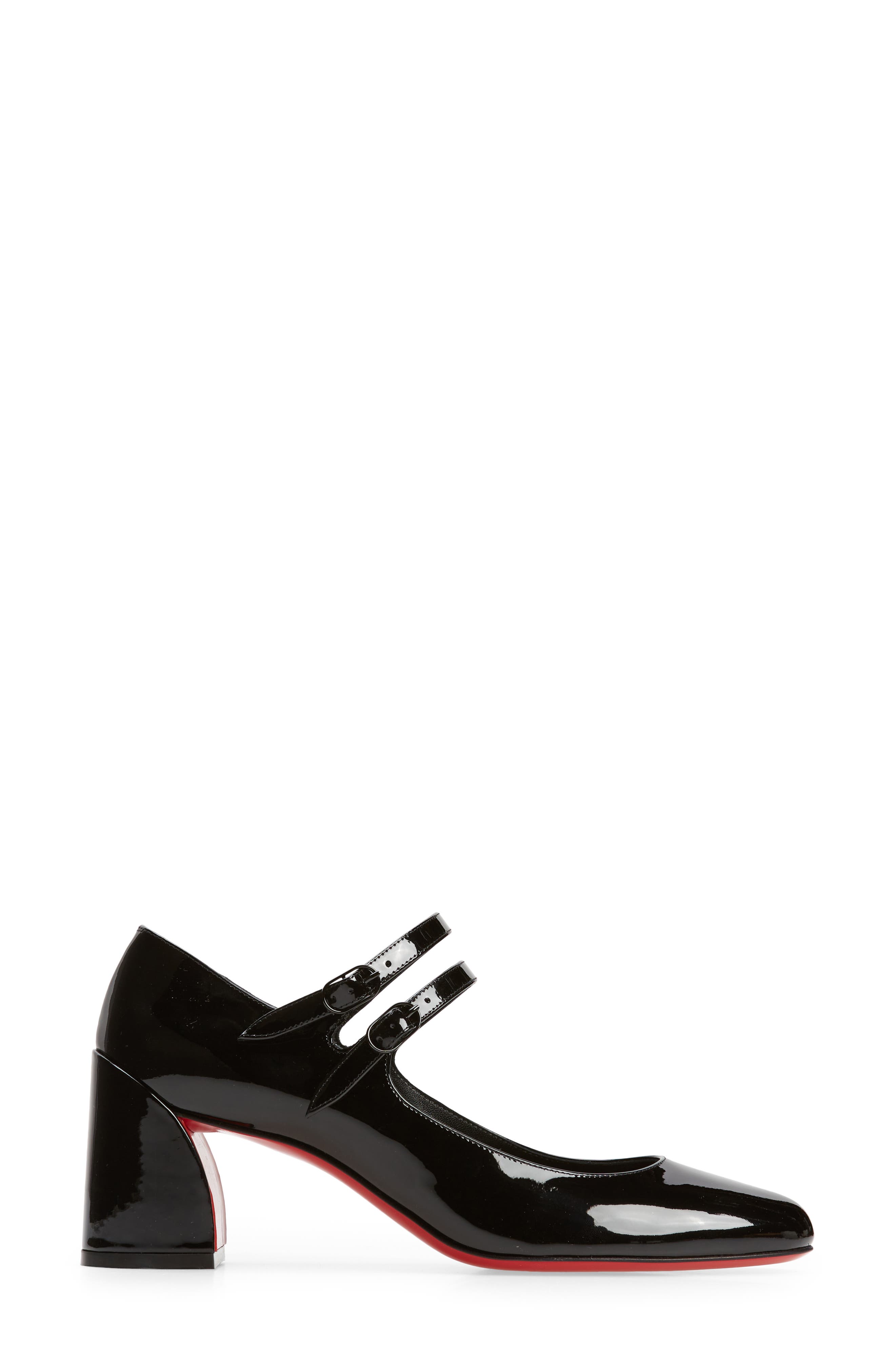 Christian Louboutin Miss Jane Pump, Alternate, color, B439 Black/Lin Black