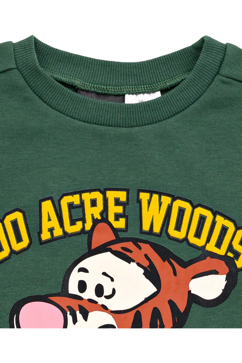 Winnie the Pooh Fleece 2-Piece Sweatshirt and Pants Set, Alternate, color, Tigger Dark Green