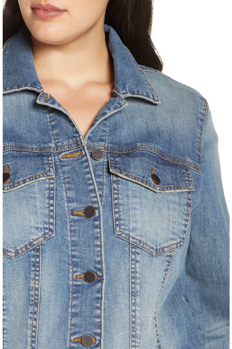 Helena Denim Trucker Jacket, Alternate, color, EMPATHETIC