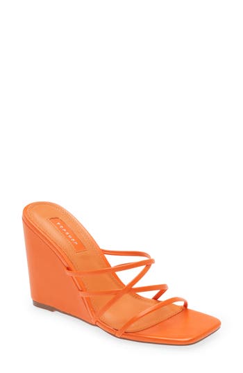 TOPSHOP TOPSHOP ROCCO STRAPPY WEDGE SANDAL