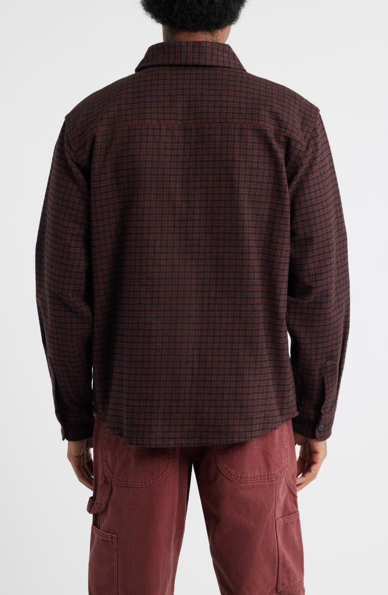 Dickies Hendersonville Classic Fit Check Brushed Cotton Button-Up Shirt, Alternate, color, Andorra