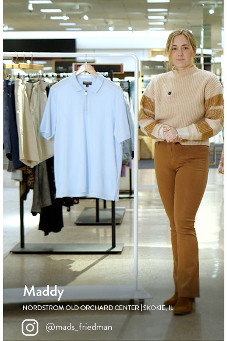 Bird's Eye Quarter Zip Polo video